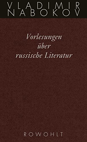 Vorlesungen über russische Literatur von Rowohlt